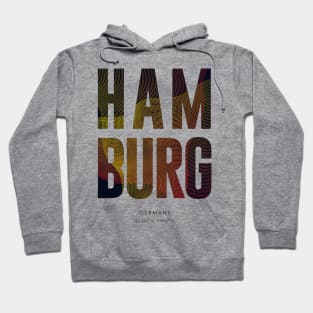 Hamburg City typography Hoodie